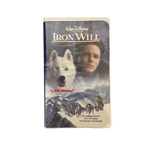Iron Will Vintage Retro VHS 1994 Tape Walt Disney Pictures‎ 1994 Mackenzie Astin